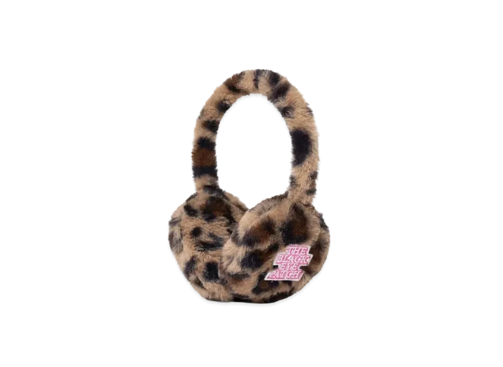 Blackeyepatch OG Label Fur Earmuffs "Leopard"