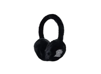 Blackeyepatch OG Label Fur Earmuffs "Black"
