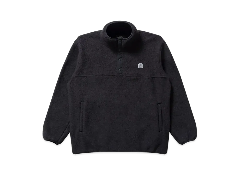 Blackeyepatch Small OG Label Fleece Pullover "Black"