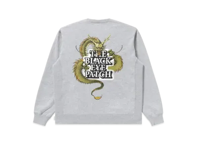Blackeyepatch OG Dragon Crew Sweat "Heather Gray"
