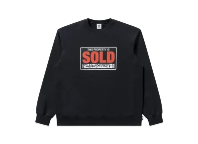 Blackeyepatch Sold Sign Crew Sweat "Black"