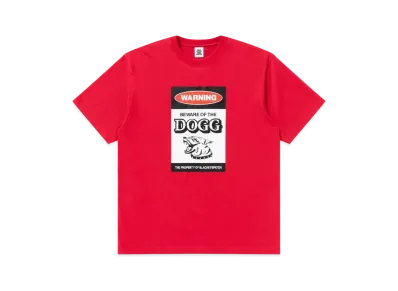 BlackEyePatch x Jin Dogg Beware Of The Dogg Tee "Red"