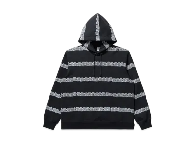 BlackEyePatch OG Label Bordered Hoodie "Black"