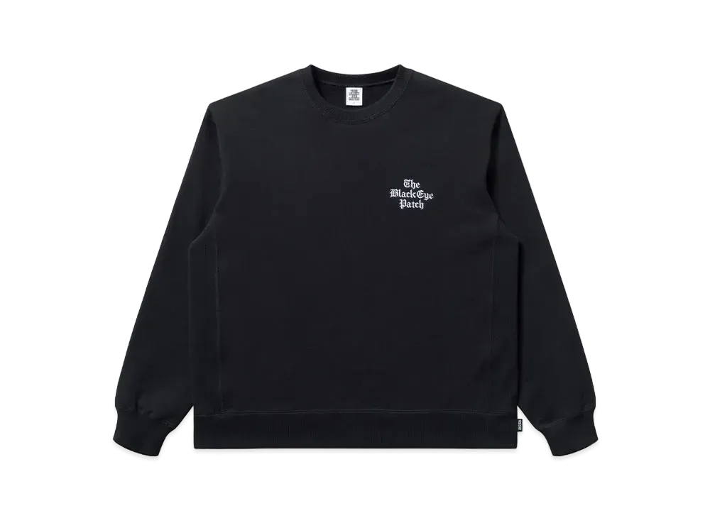 BlackEyePatch Times Logo Crew Sweat "Black"