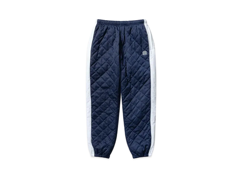 BlackEyePatch Small OG Label Quilted Track Pants "Navy"
