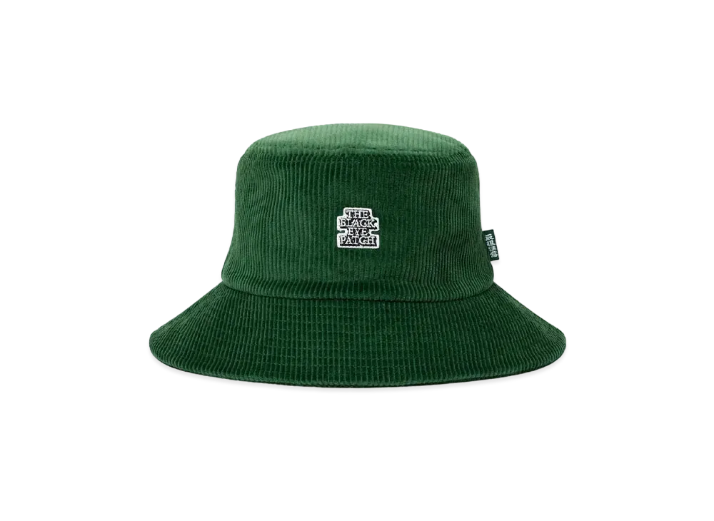 BlackEyePatch Small OG Label Bucket Hat "Green"
