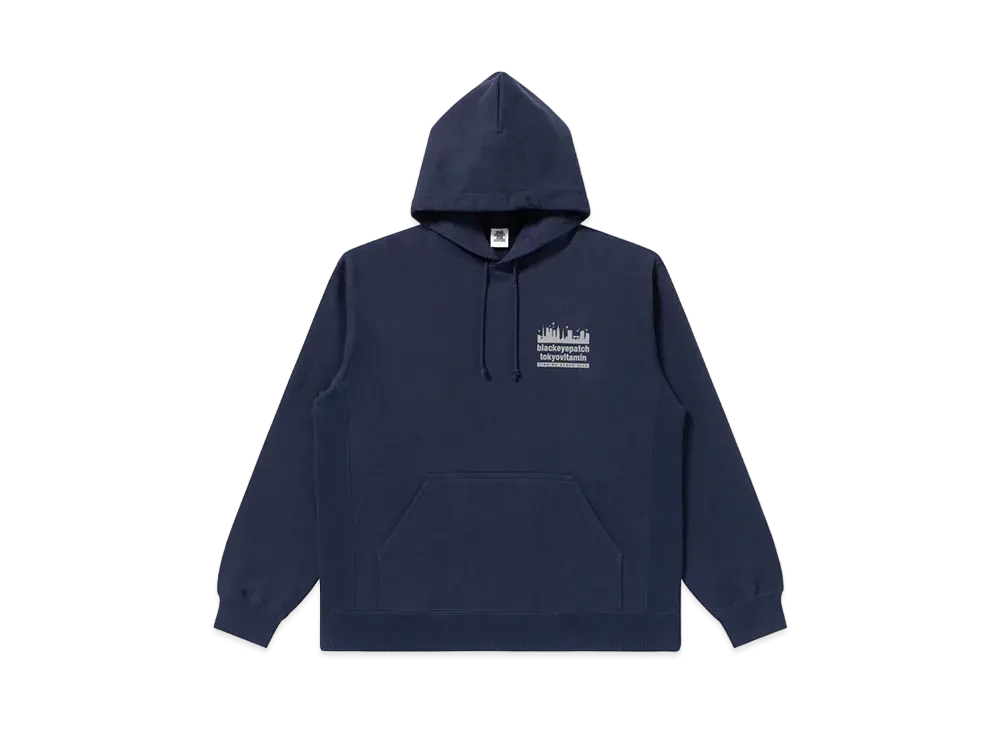 BlackEyePatch x tokyovitamin Hoodie "Navy"