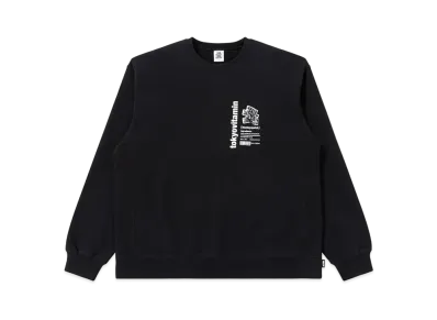 BlackEyePatch x tokyovitamin Crew Sweat "Black"