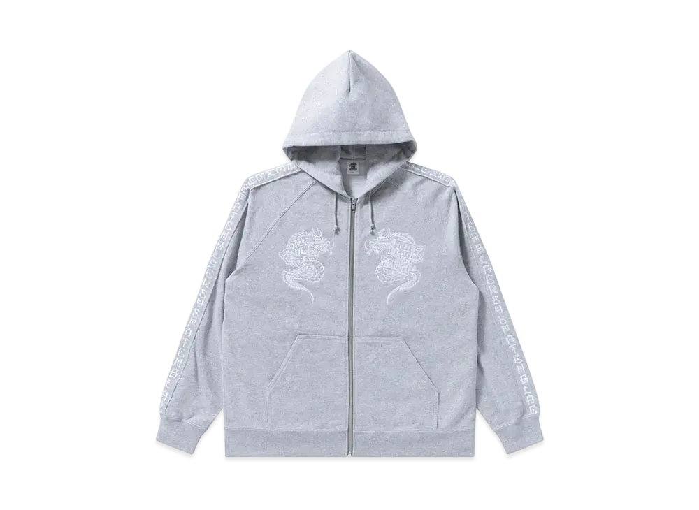BlackEyePatch Kanji Taped Dragon Zip Hoodie 
