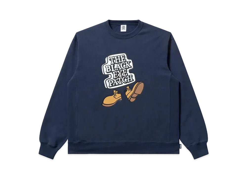 BlackEyePatch OG Boy Crew Sweat "Navy"