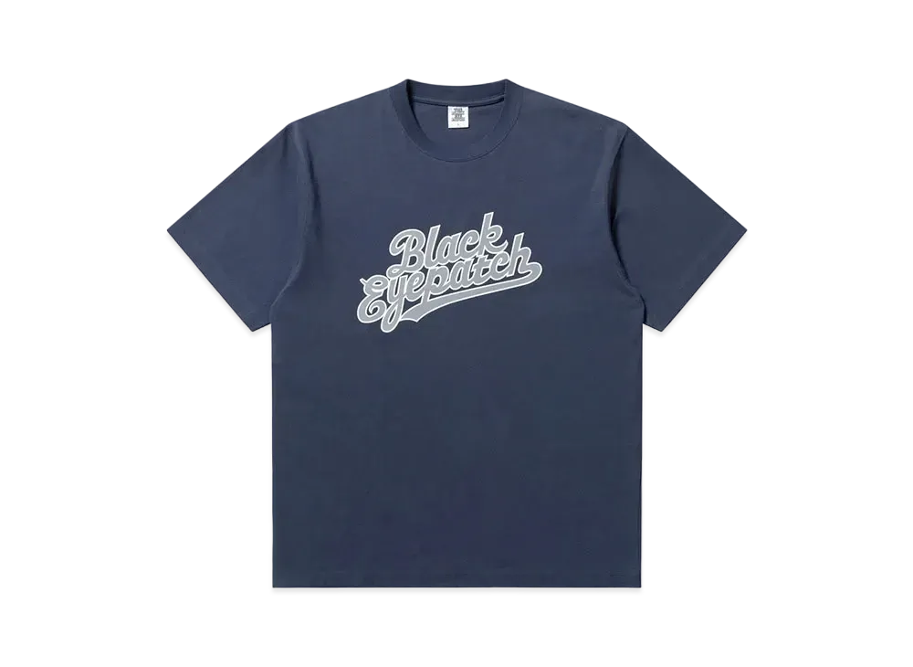 BlackEyePatch Team Script Tee "Navy"