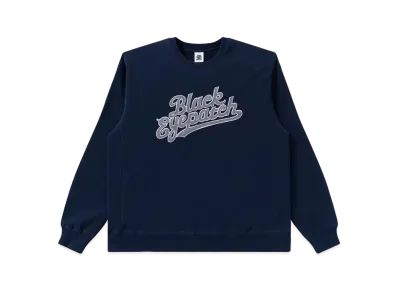 BlackEyePatch Script Crew Sweat "Navy"
