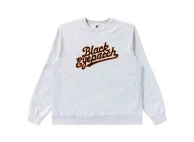 BlackEyePatch Script Crew Sweat "Ash"