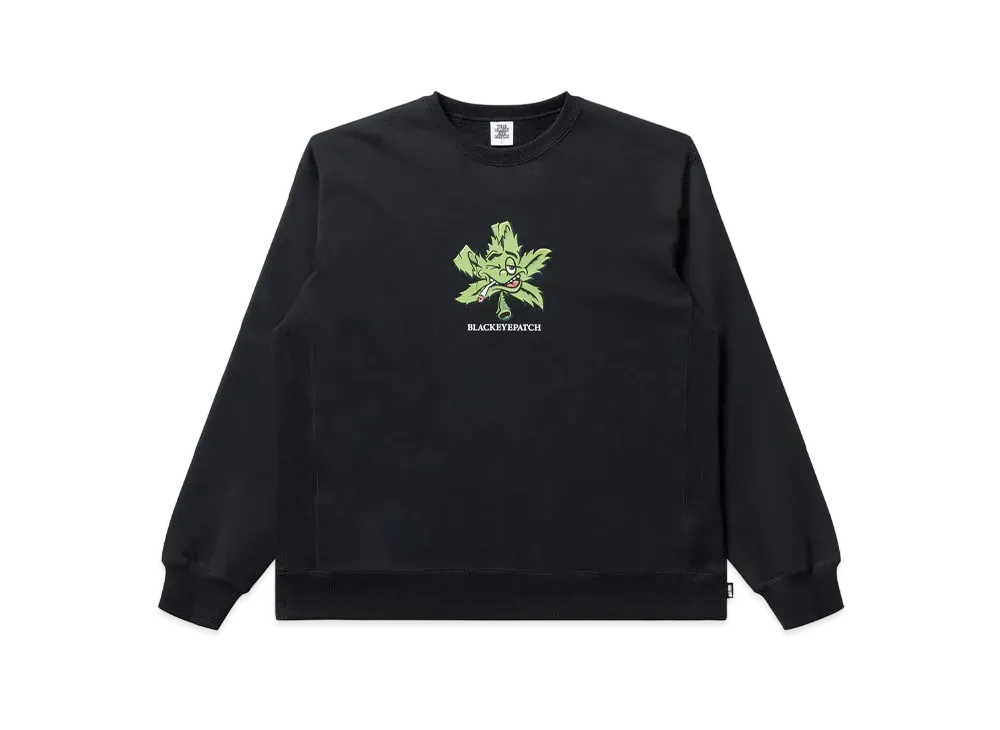 BlackEyePatch Authorized Dealer Crew Sweat "Black"