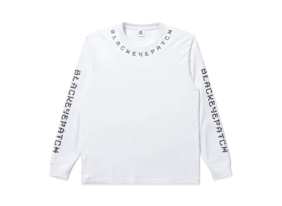 BlackEyePatch Kanji L/S Tee "White"