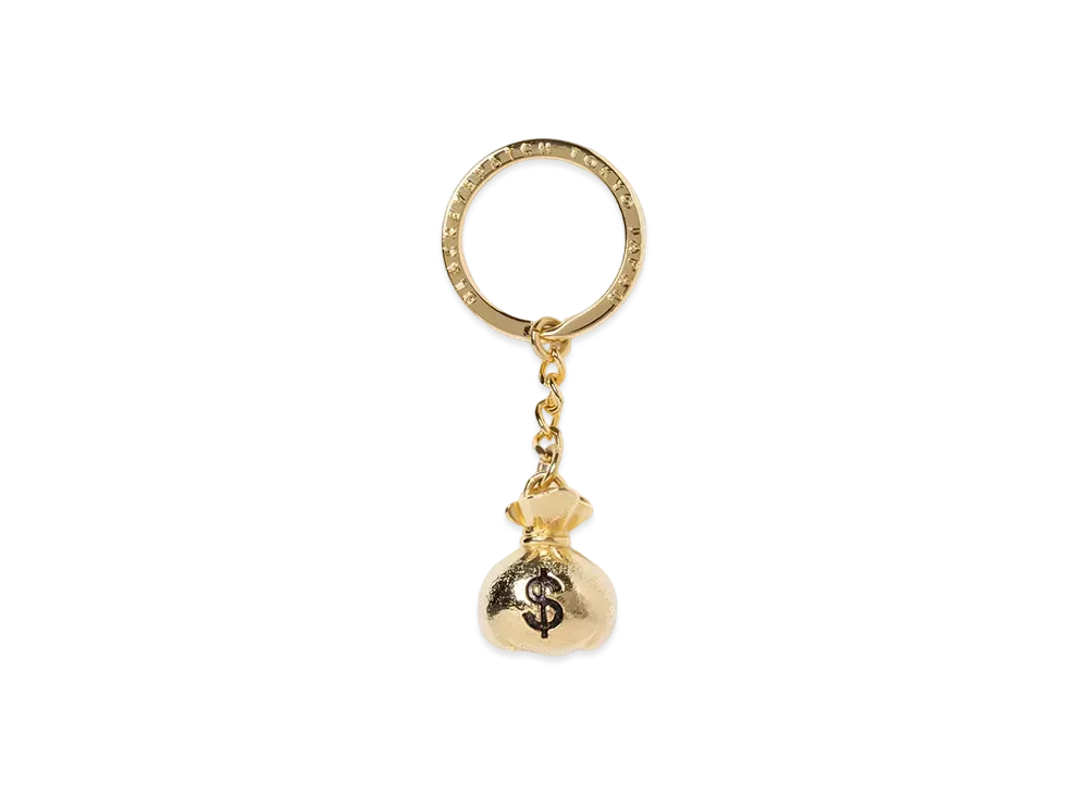 ブラックアイパッチ KEYCHAIN GOLD Black Eye Patch BlackEyePatch Dollar Bag Plate Keychain 