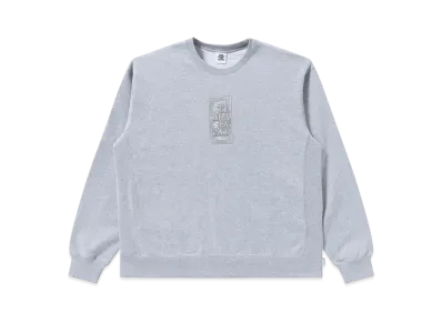 BlackEyePatch HWC Same Colored Crew Sweat "Heather Gray"