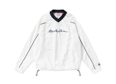 BlackEyePatch Autograph Logo V Neck Pullover "White"
