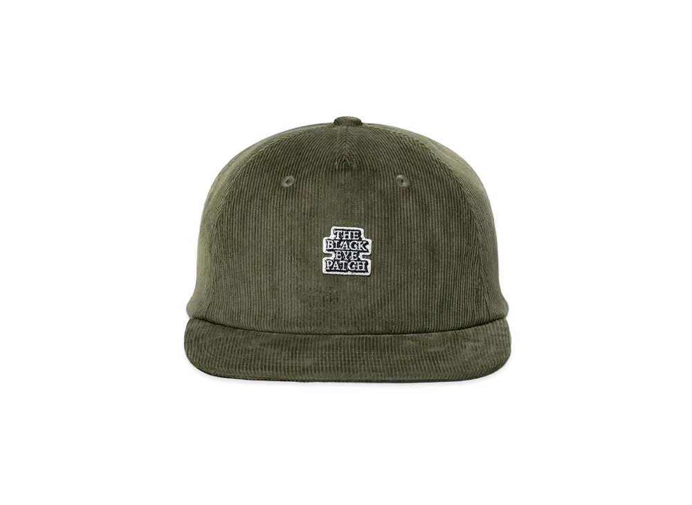 BlackEyePatch Small OG Label Cap "Olive"