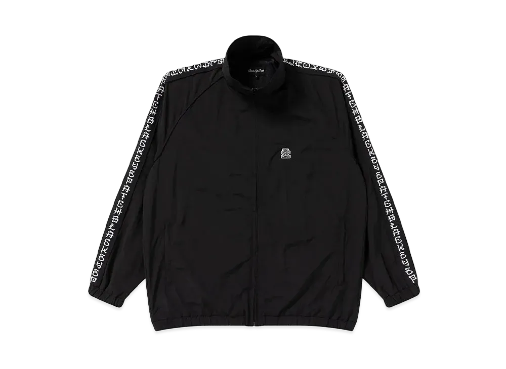 BlackEyePatch Kanji Taped Nylon Track Jacket "Black"