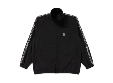 BlackEyePatch Kanji Taped Nylon Track Jacket "Black"