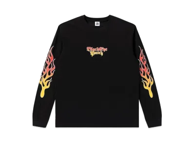 BlackEyePatch Westside Flames Logo L/S Tee "Black"