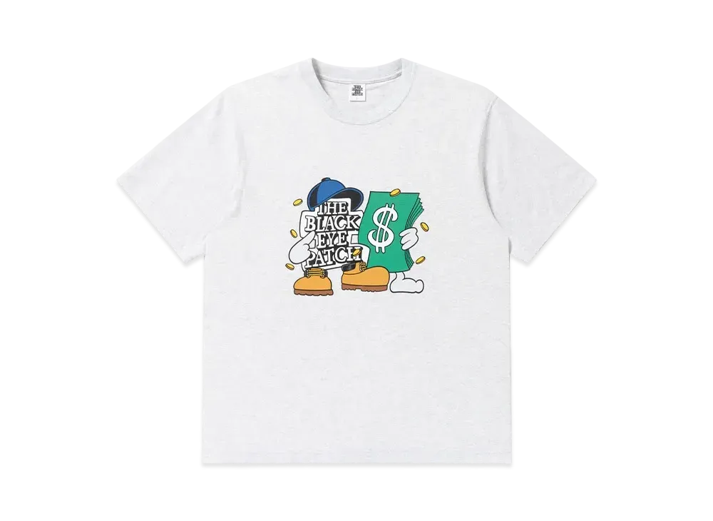 BlackEyePatch OG Cash Buddies Tee "Ash"