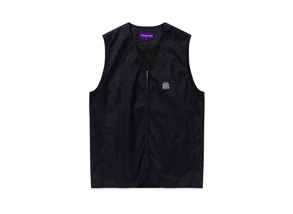 BlackEyePatch OG Label Leopard Patterned Vest "Black"