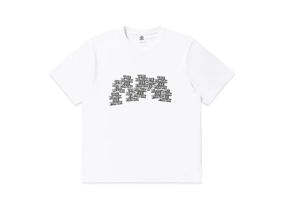 BlackEyePatch Repetitive OG Label Tee "White"