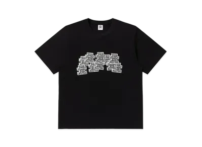 BlackEyePatch Repetitive OG Label Tee "Black"