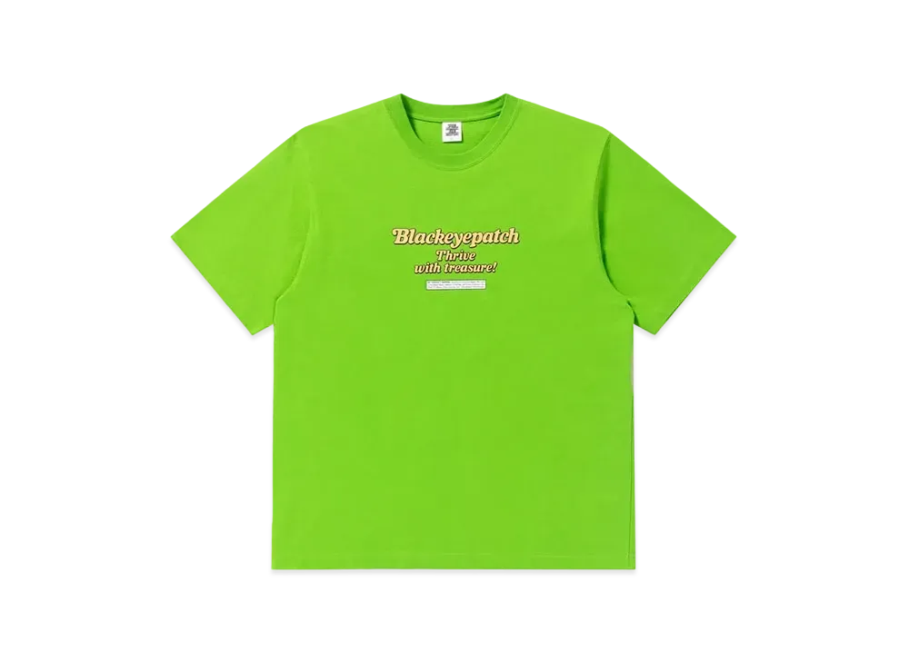 BlackEyePatch General's Warning Tee "Light Green"