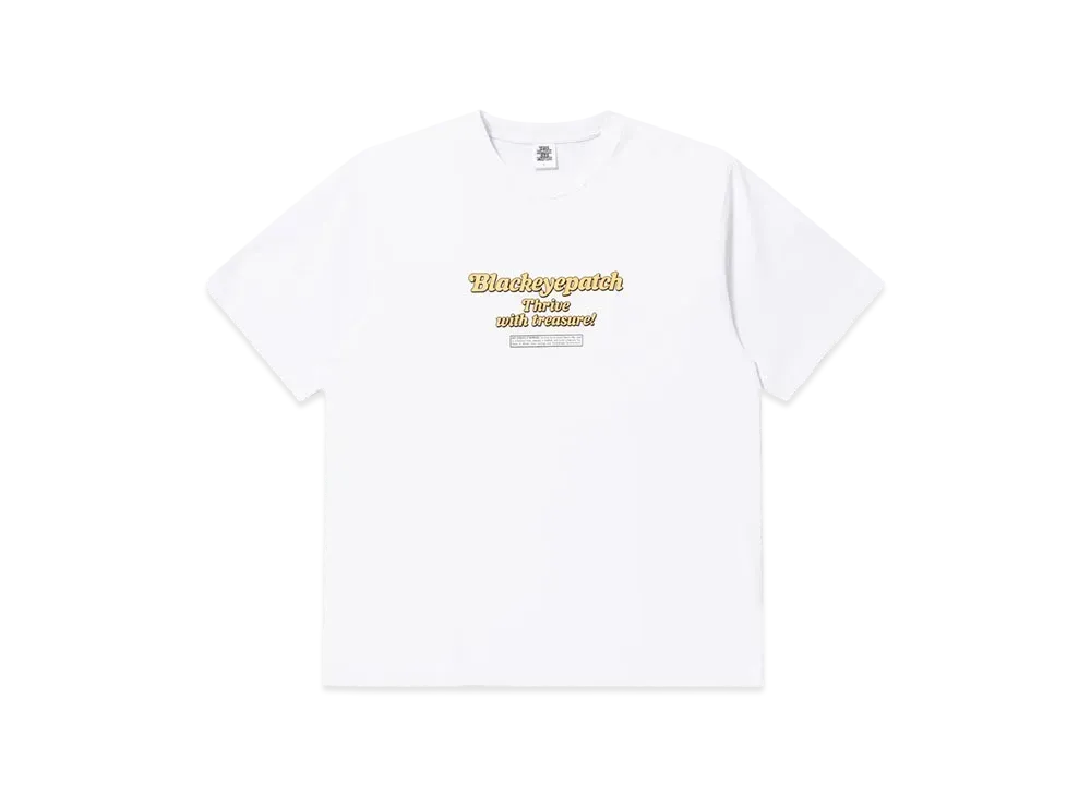 BlackEyePatch General's Warning Tee "White"