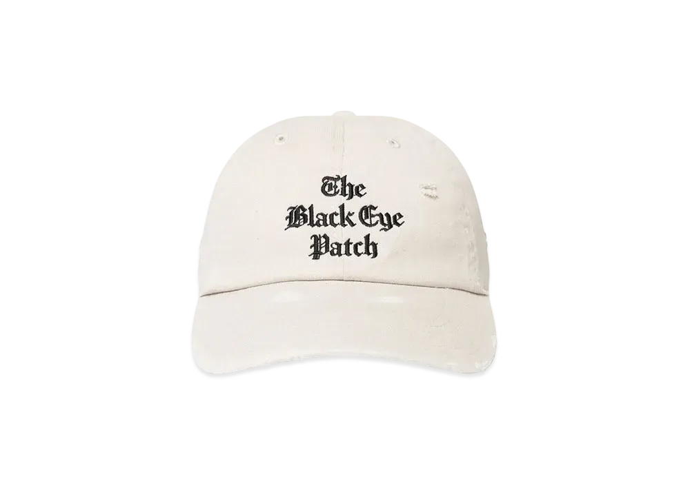 BlackEyePatch BEP Times Damaged Cap "Off White"