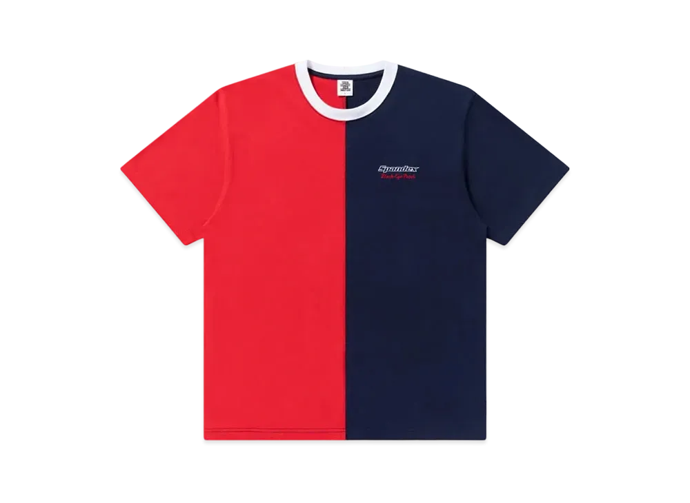 BlackEyePatch Spandex Logo 2 Tone Tee "Red/Navy"