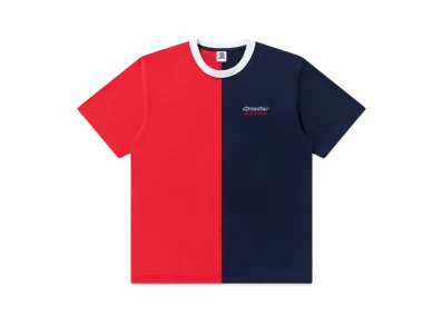 BlackEyePatch Spandex Logo 2 Tone Tee "Red/Navy"