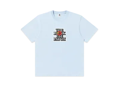 BlackEyePatch Hibiscus OG Label Tee Pastel "Pastel Blue"