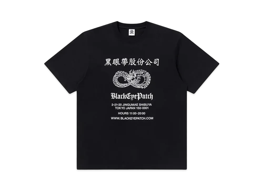 BlackEyePatch Chinatown Store Tee "Black"