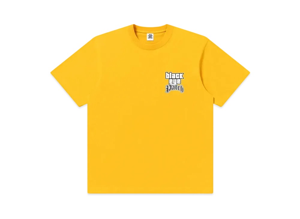 BlackEyePatch Crime RPG Logo Tee "Mustard"