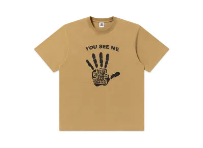 BlackEyePatch Talk To The Hand Tee "Sand"