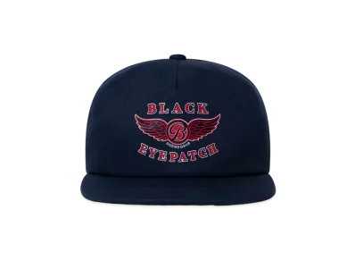 BlackEyePatch Wing B Logo Cap "Navy"