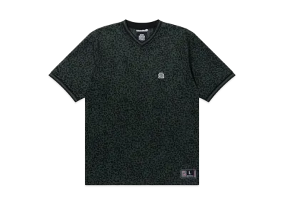 BlackEyePatch OG Label Leopard Mesh Jersey "Olive"