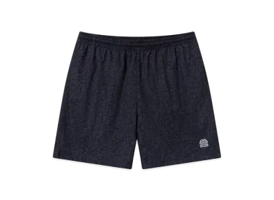 BlackEyePatch OG Leopard Nylon Shorts "Black"