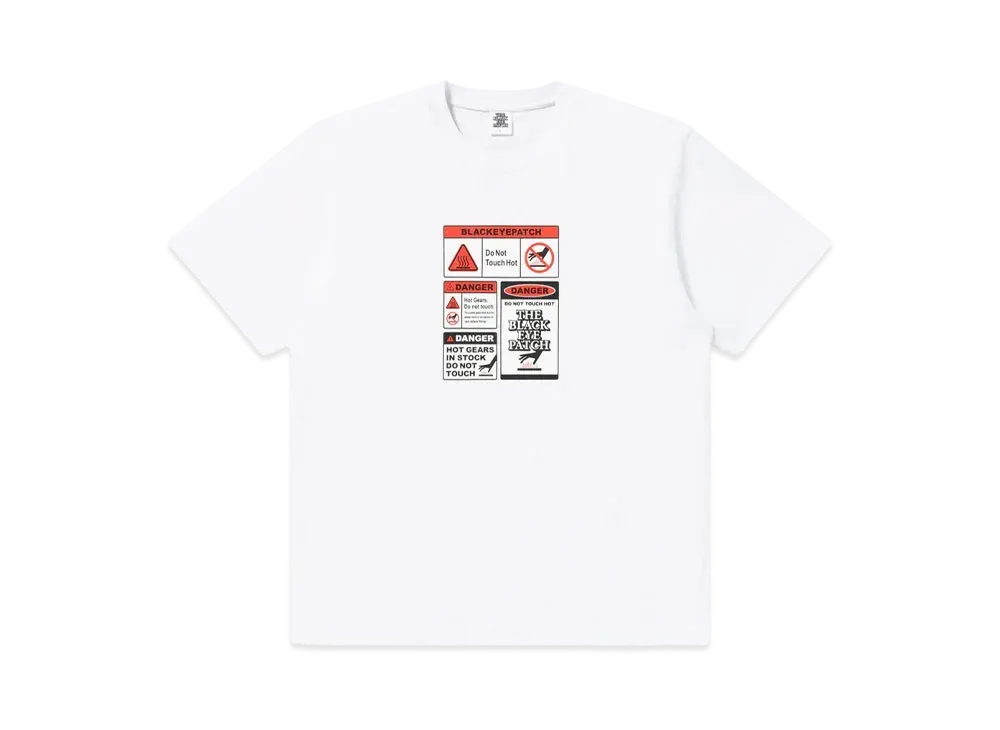 BlackEyePatch 2 Hot 2 Touch Tee "White"