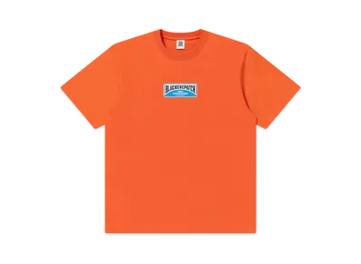 BlackEyePatch Genuine Products Sign Tee "Orange"