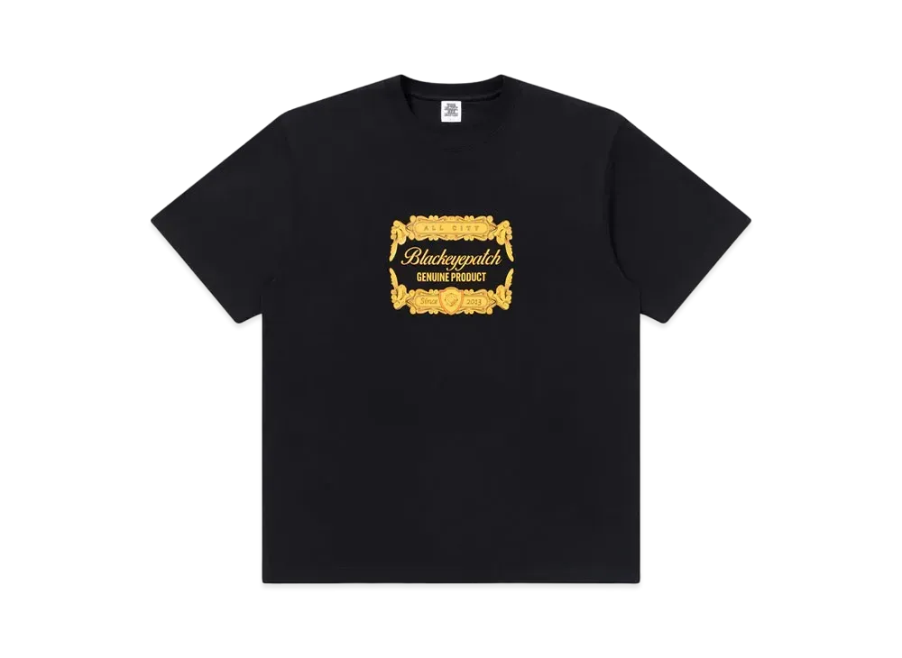 BlackEyePatch Royal Decor Logo Tee "Black"