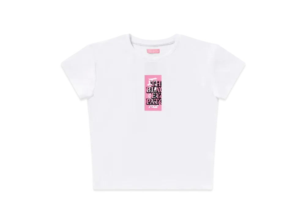 BlackEyePatch HWC Label Baby Tee "White"