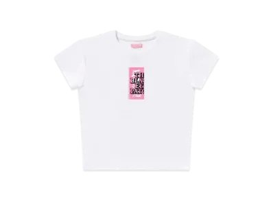 BlackEyePatch HWC Label Baby Tee "White"