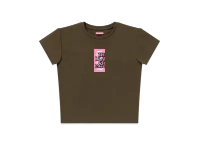 BlackEyePatch HWC Label Baby Tee "Khaki"