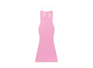 BlackEyePatch Dragon Ribbed Camisole Long Dress "Pink"