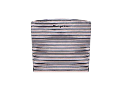 BlackEyePatch Sloppy Script Bordered Tube Top "Black Multi"